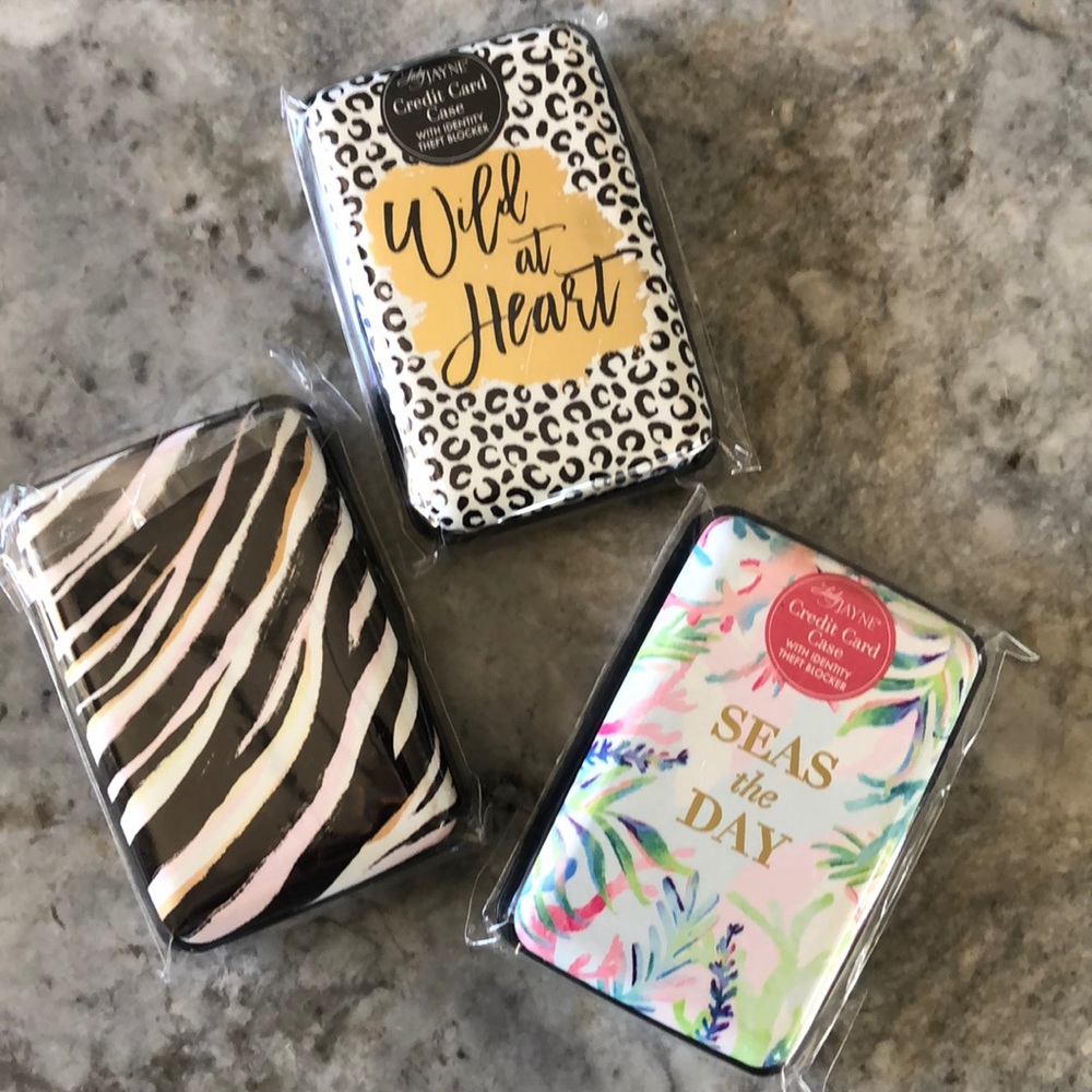 Credit card case with ID Theft Blocker